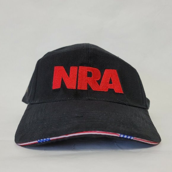 NRA National Rifle Association Stand and Fight Strapback Hat Cap NWT Firearms - Picture 2 of 9